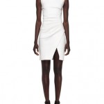 L'Agence Sheath Dress in White $450, Neiman Marcus